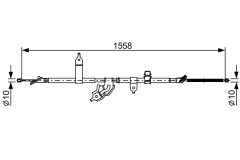 BOSCH 1987482512 — Cablu frână de mână