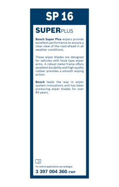 BOSCH 3397004360 — Щётка дворника