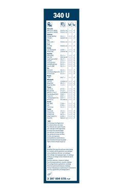 BOSCH 3397004578 — Щётка дворника