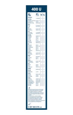 BOSCH 3397004579 — Lamelă ștergător parbriz