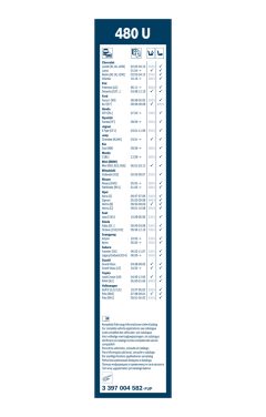 BOSCH 3397004582 — Щётка дворника