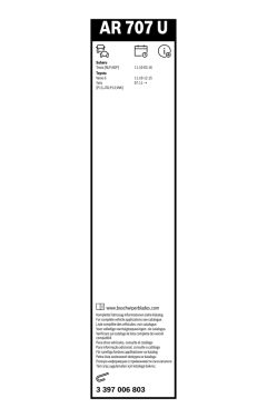 BOSCH 3397006803 — Щётка дворника
