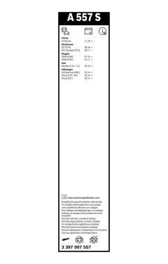 BOSCH 3397007557 — Щётка дворника