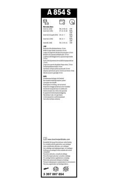 BOSCH 3397007854 — Щётка дворника