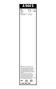 BOSCH 3397007944 — Щётка дворника