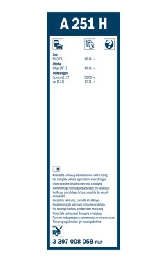 BOSCH 3397008058 — Щётка дворника