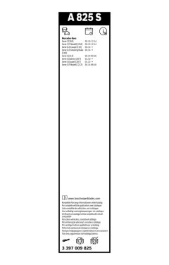 BOSCH 3397009825 — Щётка дворника