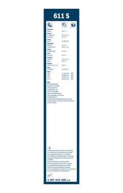 BOSCH 3397010300 — Lamelă ștergător parbriz