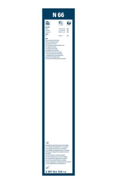 BOSCH 3397011310 — Lamelă ștergător parbriz