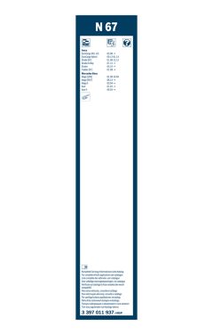 BOSCH 3397011937 — Щётка дворника