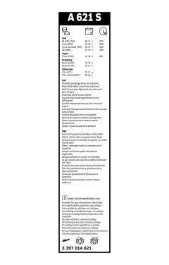BOSCH 3397014621 — Щётка дворника