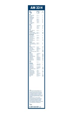 BOSCH 3397016507 — Щётка дворника