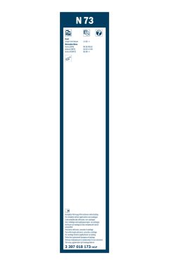 BOSCH 3397018173 — Lamelă ștergător parbriz