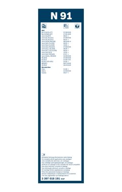 BOSCH 3397018191 — Щётка дворника