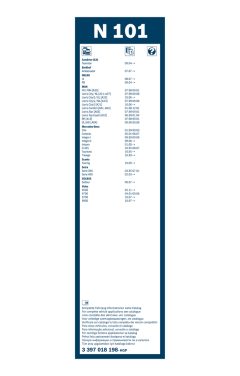 BOSCH 3397018198 — Lamelă ștergător parbriz