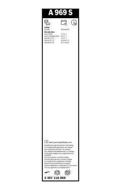 BOSCH 3397118969 — Щётка дворника