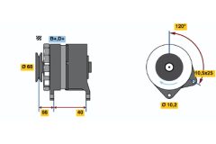 BOSCH 9120144280 — Генератор