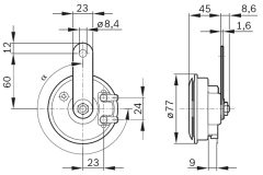 BOSCH 9320332803 — Звуковой сигнал