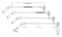 BOSCH F00099C064 — Set fișe bujii