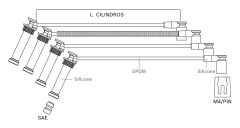 BOSCH F00099C132 — Set fișe bujii