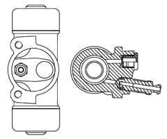 BOSCH F026002348 — Cilindru receptor de frână