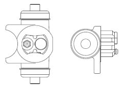 BOSCH F026002352 — Cilindru receptor de frână