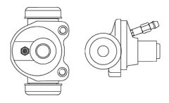 BOSCH F026002365 — Cilindru receptor de frână