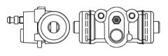 BOSCH F026002387 — Cilindru receptor de frână