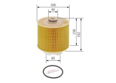 BOSCH F026400198 — Фильтр воздушный