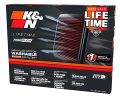 K&N Filters E-0627 — Фильтр воздушный