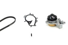 CONTINENTAL CTAM 3PK576 ELAST WP1 — Pompă de apă cu set curea transmisie