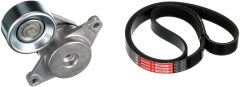 GATES K016PK1098XS — Комплект поликлинового ремня с роликами
