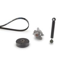 GATES K016PK2153 — Комплект поликлинового ремня с роликами