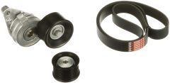 GATES K018PK2410 — Комплект поликлинового ремня с роликами