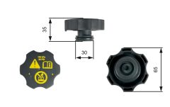 GATES RC249 — Крышка расширительного бачка
