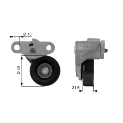 GATES T38159 — Натяжитель клинового зубчатого ремня