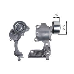 GATES T38411 — Натяжитель клинового зубчатого ремня