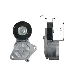 GATES T38492 — Întinzător curea trapezoidală dințată