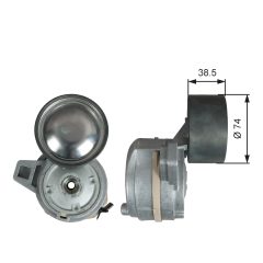 GATES T38712 — Întinzător curea trapezoidală dințată