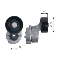 GATES T39134 — Întinzător curea trapezoidală dințată