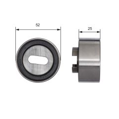 GATES T41030 — Натяжной ролик ремня ГРМ