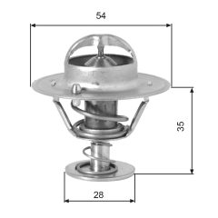 GATES TH00782G1 — Termostat lichid răcire
