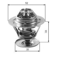 GATES TH12592G1 — Termostat lichid răcire