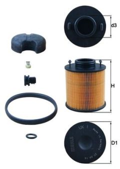KNECHT UX 1D — Filtru AdBlue