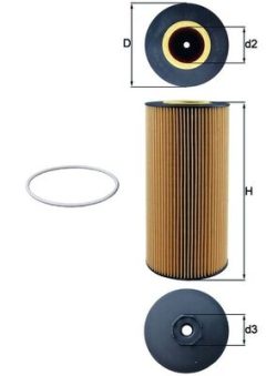 KNECHT OX 348D — Масляный фильтр