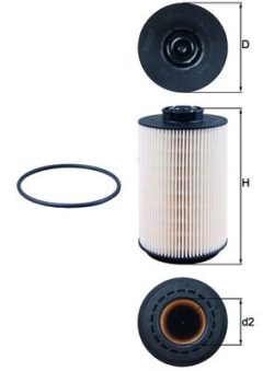 KNECHT KX 512D — Filtru combustibil