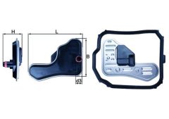 KNECHT HX 148D — Гидрофильтр, автоматическая коробка передач