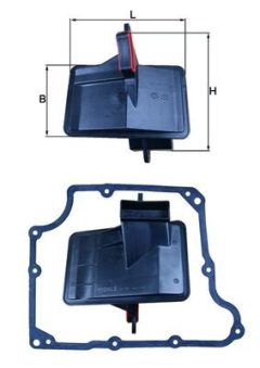 KNECHT HX 166D — Filtru hidraulic cutie de viteze automată