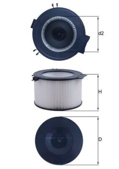 KNECHT LA 65 — Filtru habitaclu (filtru polen)