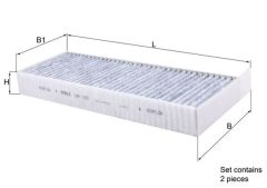 KNECHT LAK 1157/S — Filtru habitaclu (filtru polen)